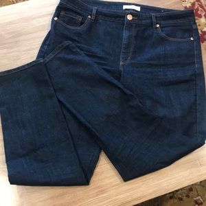 Loft Curvy Skinny denim jeans Size 12/31
